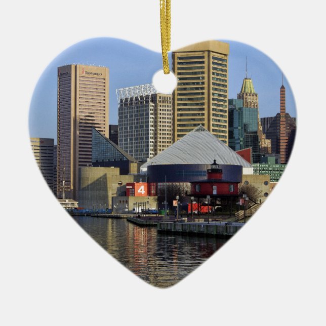 Innerer Hafen Baltimores Keramikornament (Vorne)