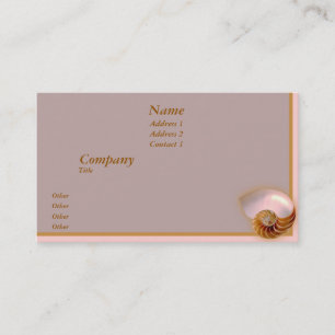 Innerer Nautilus Visitenkarte