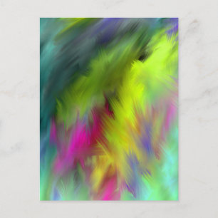Inneres abstrakt 44 postkarte