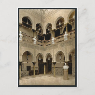 Inneres des Gouverneurspalastes, Algier, Algerien Postkarte