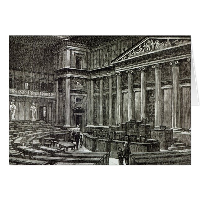 Inneres des Parlaments, Wien (Vorderseite (Horizontal))