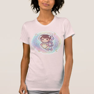 Inneres Kind hält Universum Herz T-Shirt