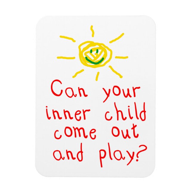 Inneres Kind Magnet (Vertikal)
