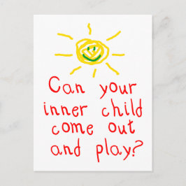 Inneres Kind Postkarte
