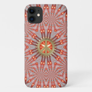 Inneres Peace Fire Energy Mandala Case-Mate iPhone Hülle