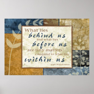 Inneres Selbstplakat: Emerson Poster
