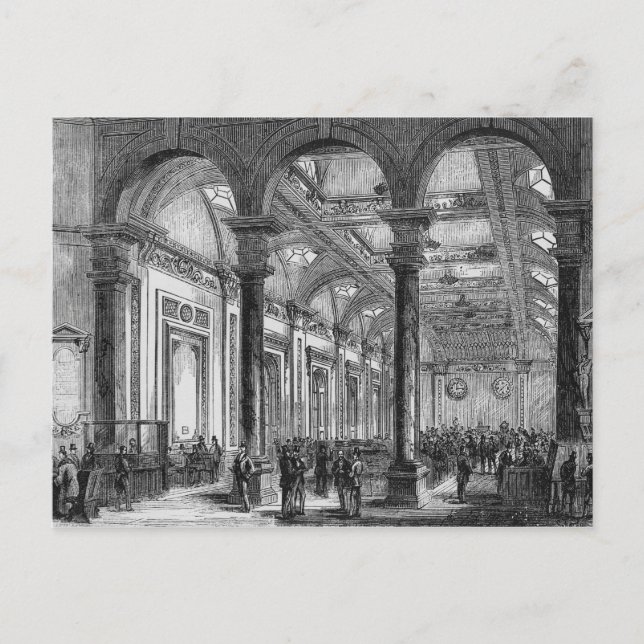 Inneres von Lloyd's of London Postkarte (Vorderseite)