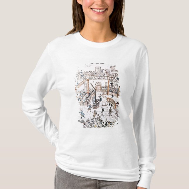Innerhalb der alten lutherischen Kirche York T-Shirt (Vorderseite)