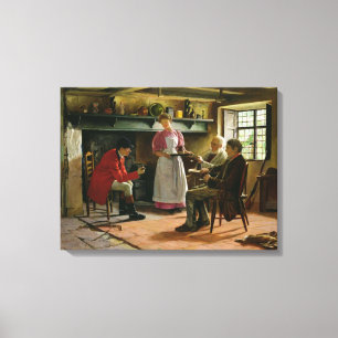 Innerhalb der Lygon Arme Broadway, 1896 Leinwanddruck