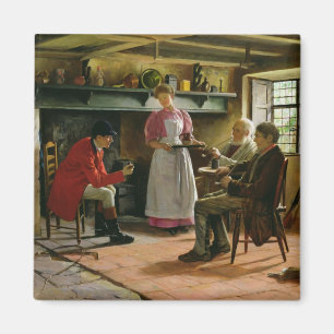 Innerhalb der Lygon Arme Broadway, 1896 Magnet