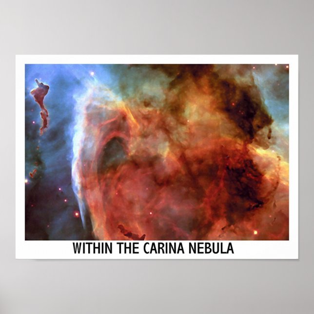 Innerhalb des Carina-Nebels Poster (Vorne)