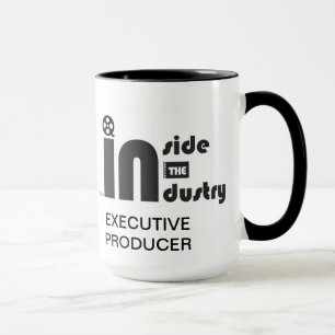 Innerhalb des Industrie-Logos Tasse