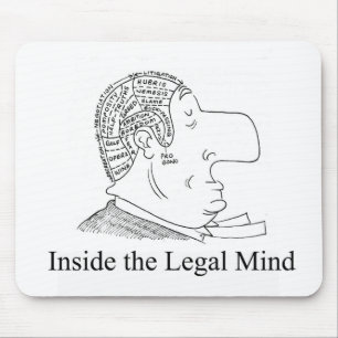 Innerhalb des legalen Verstandmousepad Mousepad