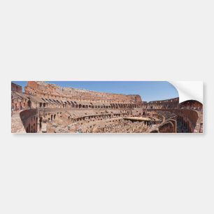 Innerhalb des panoramischen Porträts Roms Autoaufkleber
