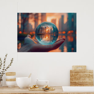 Innerhalb einer Kugel Poster