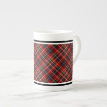 Innes Family Tartan Red and Black Kariert