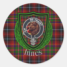 Innes schottischer Clan Tartan & Wappen