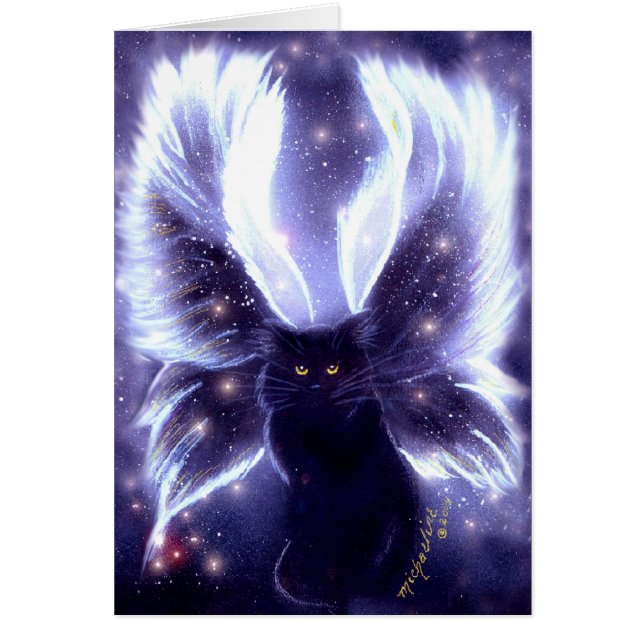 Innocence Fairy Cat Card (Vorne)