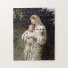"Innocence"-Malerei des Babys Jesus und Maria