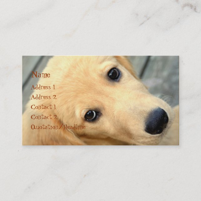 Innocent Abby Business Card Visitenkarte (Vorderseite)