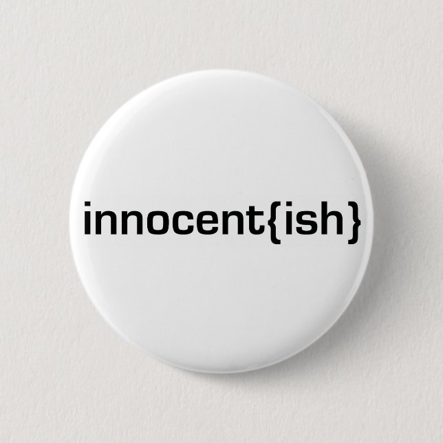 innocentish button (Vorderseite)