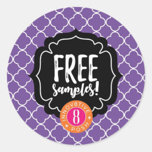 Innov8tive Posh free Samples Etikettenaufkleber Runder Aufkleber