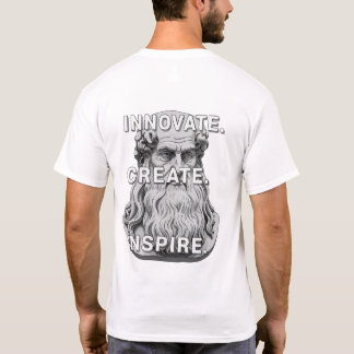 Innovate Create Inspire T-Shirt – Motivationsspruc