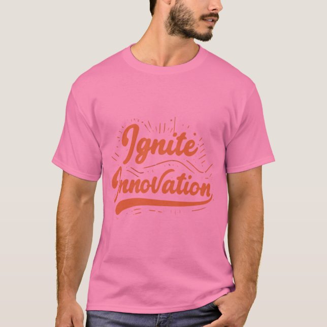 Innovation anregen T-Shirt (Vorderseite)