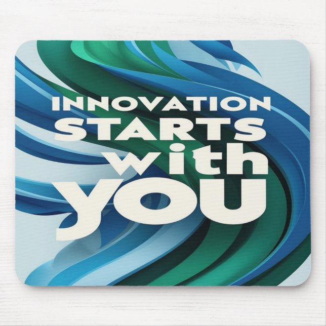 Innovation beginnt bei dir Option 2 Mousepad (Vorne)