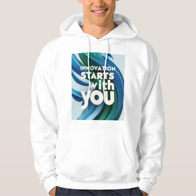 Innovation beginnt mit Ihnen 2 Hoodie (Vorderseite)