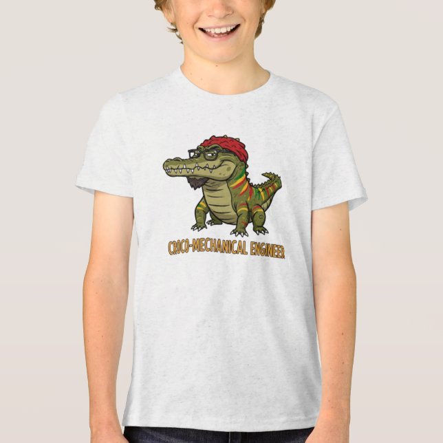 Innovation des Croco-Engineer Sparks Tri-Blend Shirt (Vorderseite)