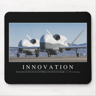 Innovation: Inspirierend Zitat 2 Mousepad
