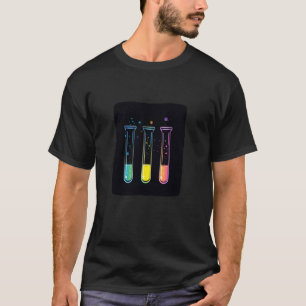 Innovative Ideen beginnen im Teströhrchen-Outfit T-Shirt