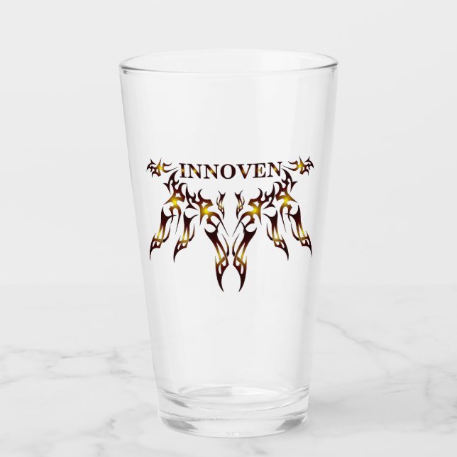 Innoven Trinkgeschirr Glas (Vorderseite)