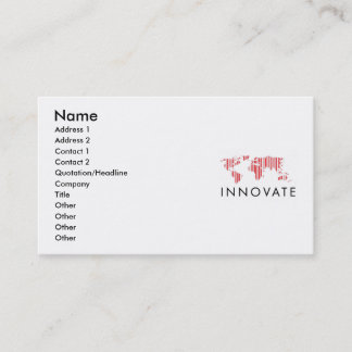 INNOVENT les cartes de visite