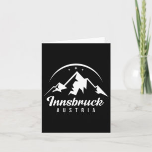 Innsbruck Austria Ski Resort Skifahren Snowboarden Karte