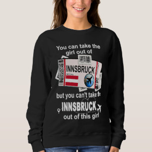Innsbruck Boarding Pass Innsbruck Mädchen Innsbr Sweatshirt