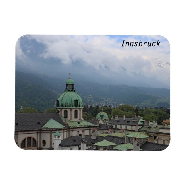Innsbruck Landschaft Magnet (Horizontal)