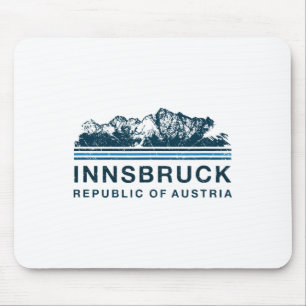Innsbruck Österreich Berge Österreich Skifahren Vi Mousepad