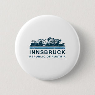 Innsbruck Österreich Berge Österreichisches Skifah Button