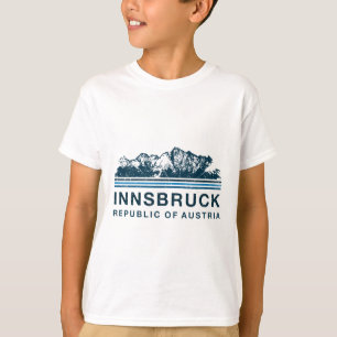Innsbruck Österreich Berge Österreichisches Skifah T-Shirt