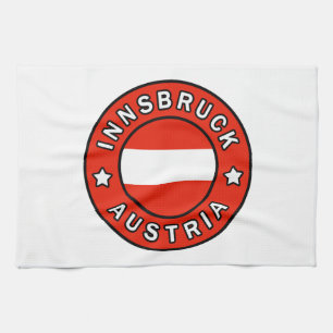 Innsbruck Österreich Geschirrtuch