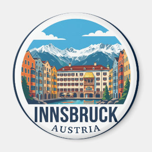 Innsbruck Österreich Magnet
