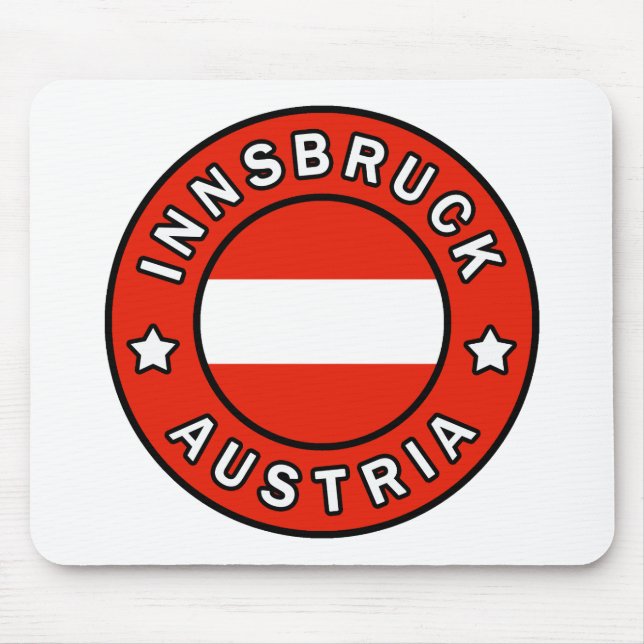 Innsbruck Österreich Mousepad (Vorne)