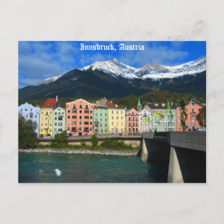 Innsbruck Österreich Postkarte