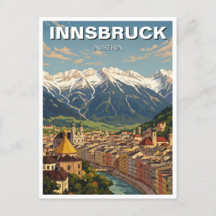 Innsbruck Österreich Reisen Postkarte