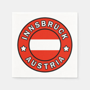 Innsbruck Österreich Serviette