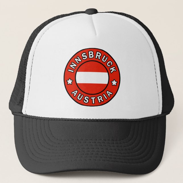 Innsbruck Österreich Truckerkappe (Vorderseite)