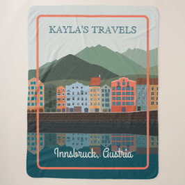 Innsbruck Österreich Whimsical Riverside Town Trav Sherpadecke