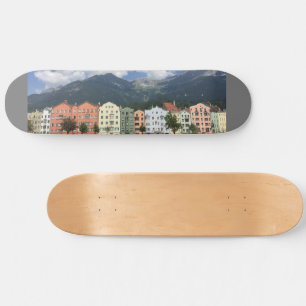 Innsbruck, Stadt im österreichischen Staat Tirol Skateboard